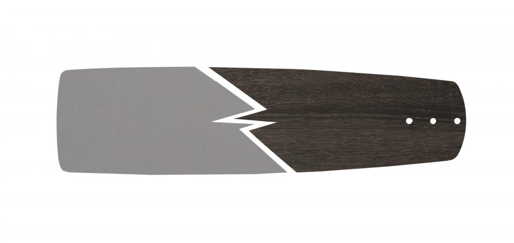44" Pro Plus Blades in Brushed Nickel/Greywood