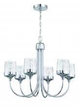 Craftmade 58126-CH - Wrenn 6 Light Chandelier in Chrome