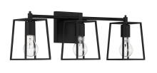 Craftmade 12123FB3 - Dunn 3 Light Vanity in Flat Black