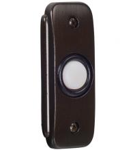 Craftmade BR2-BZ - Recessed Mount Stepped Rectangle LED Lighted Push Button in Bronze