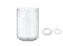 Craftmade 531-GLASS - Clear Seeded Glass for Chicago Collection