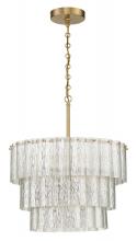 Craftmade 48690-SB - Museo 12 Light Pendant in Satin Brass