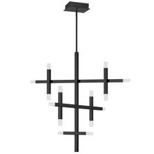 Dainolite ACS-3656C-MB-FR - 42W Chandelier, MB w/ Frosted Acrylic Diff