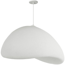 Dainolite PLR-311P-MW - 1 Light Pendant in Matte White