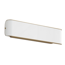 Capital Canada 161811AD - 23.25" W x 5.25" ADA Integrated LED Vanity Bath Bar in Aged Brass with White Milk Glass Pane