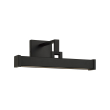 Capital Canada 658111MB - 16" W x 6" H Integrated LED Adjustable Pivoting Picture Light Wall Sconce in Matte Black