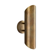 Capital Canada 660021XB - 5" W x 16" H 2-Light Cylindrical Dual Sconce in Distressed Oxidized Brass