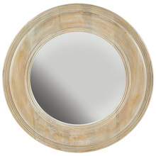 Capital Canada 730205MM - White Washed Wooden Mirror