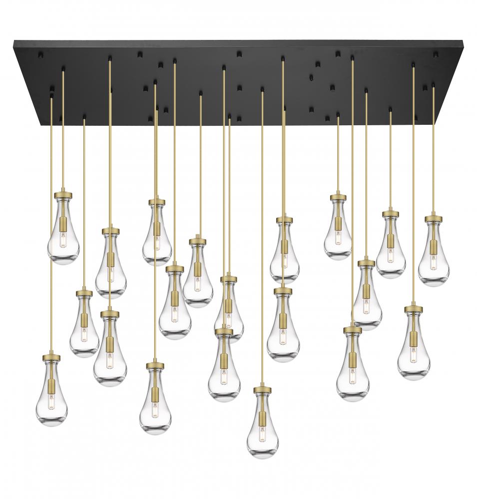 Owego - 21 Light - 71 inch - Polished Nickel - Multi Pendant