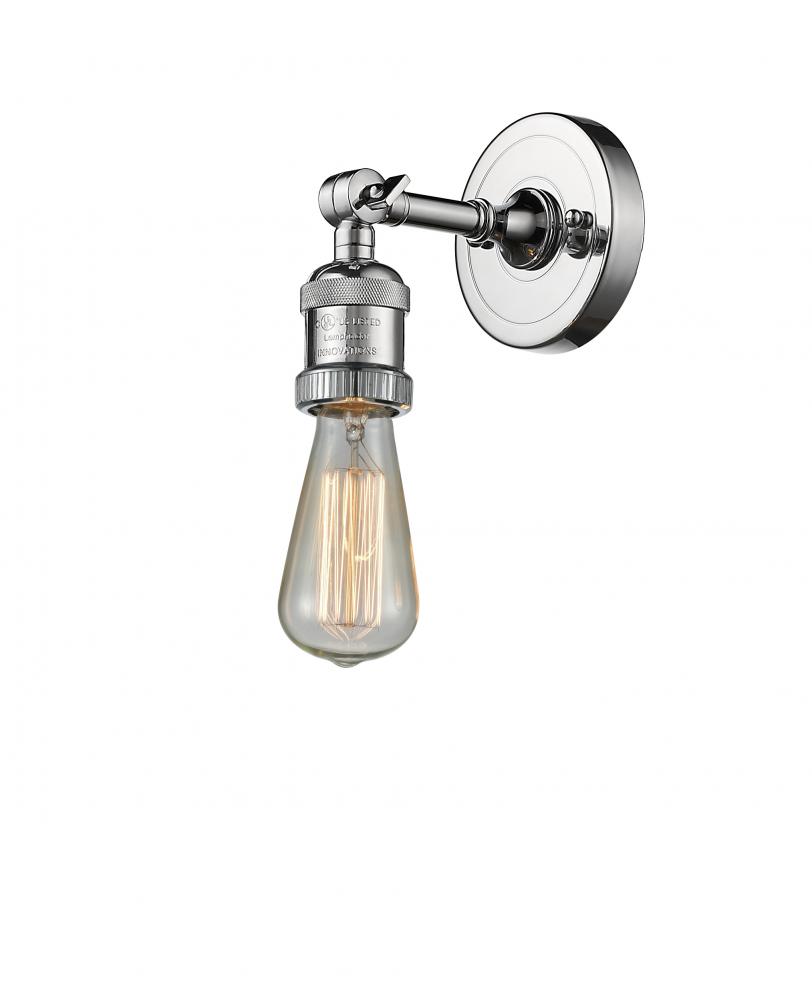 Bare Bulb - 1 Light - 5 inch - Polished Chrome - Sconce