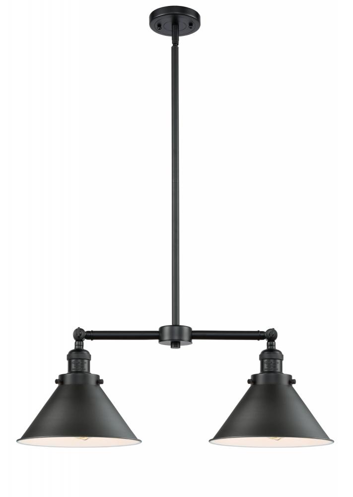 Briarcliff - 2 Light - 21 inch - Oil Rubbed Bronze - Stem Hung - Island Light