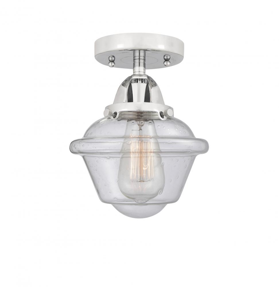 Oxford - 1 Light - 8 inch - Polished Chrome - Semi-Flush Mount