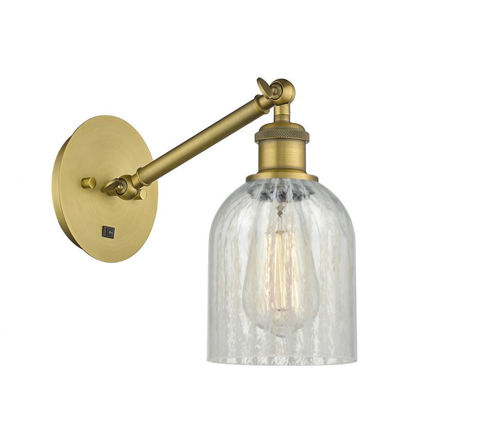 Caledonia - 1 Light - 5 inch - Brushed Brass - Sconce
