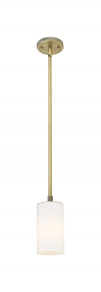 Crown Point - 1 Light - 5 inch - Brushed Brass - Pendant