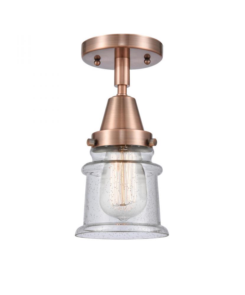 Canton - 1 Light - 6 inch - Antique Copper - Flush Mount