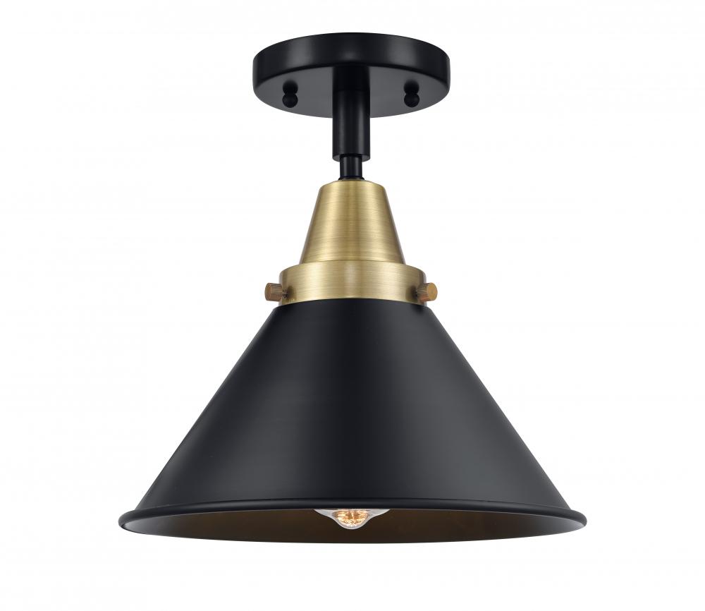 Briarcliff - 1 Light - 10 inch - Black Antique Brass - Flush Mount