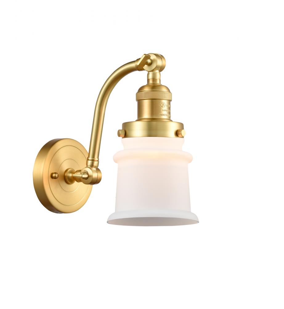 Canton - 1 Light - 7 inch - Satin Gold - Sconce