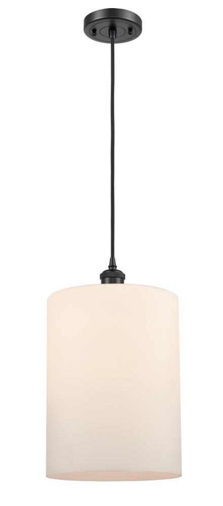 Cobbleskill - 1 Light - 9 inch - Matte Black - Cord hung - Mini Pendant