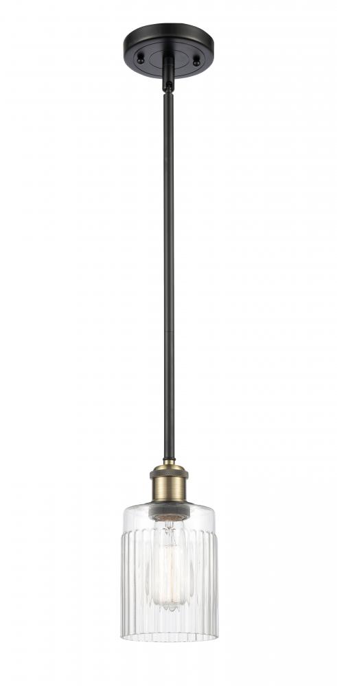 Hadley - 1 Light - 5 inch - Black Antique Brass - Mini Pendant