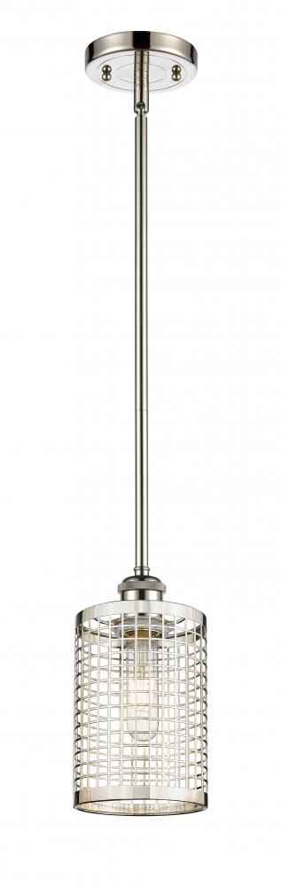 Nestbrook - 1 Light - 5 inch - Polished Nickel - Mini Pendant