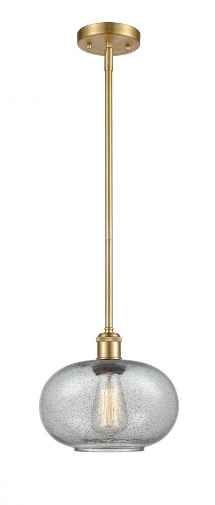 Gorham - 1 Light - 10 inch - Satin Gold - Mini Pendant