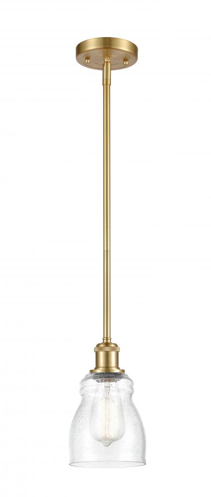 Ellery - 1 Light - 5 inch - Satin Gold - Mini Pendant