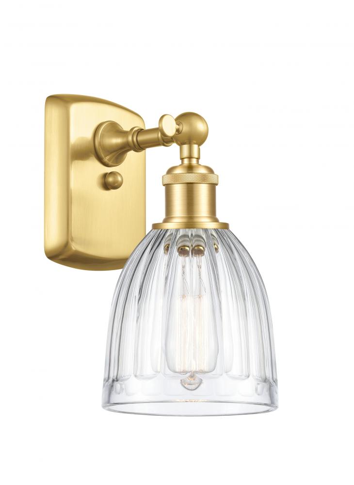 Brookfield - 1 Light - 6 inch - Satin Gold - Sconce