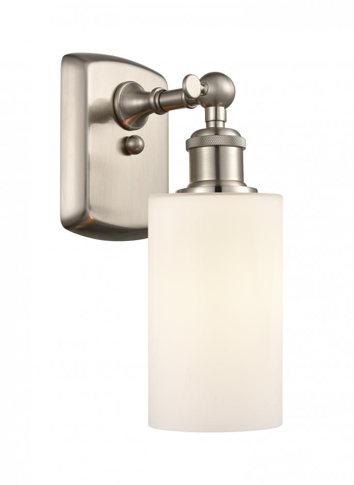 Clymer - 1 Light - 4 inch - Brushed Satin Nickel - Sconce