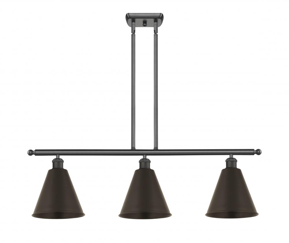 Berkshire - 3 Light - 36 inch - Oil Rubbed Bronze - Cord hung - Island Light