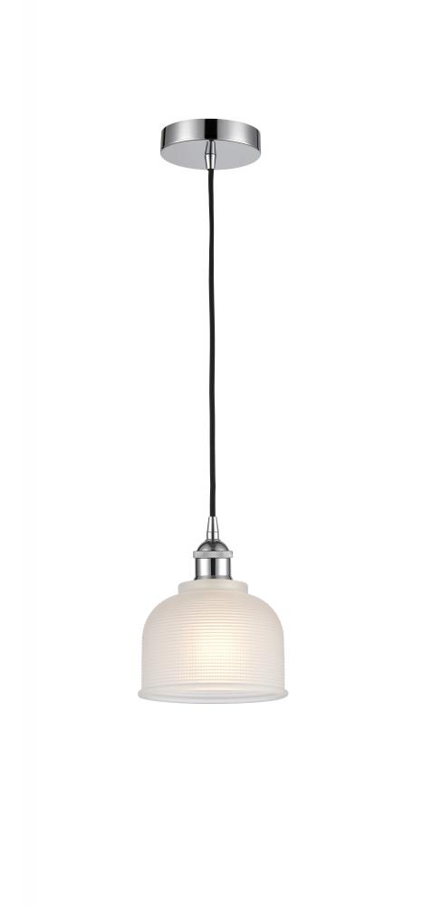 Dayton - 1 Light - 6 inch - Polished Chrome - Cord hung - Mini Pendant