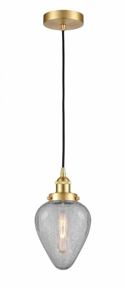 Geneseo - 1 Light - 7 inch - Satin Gold - Mini Pendant