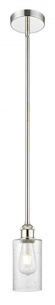 Clymer - 1 Light - 4 inch - Polished Nickel - Cord hung - Mini Pendant