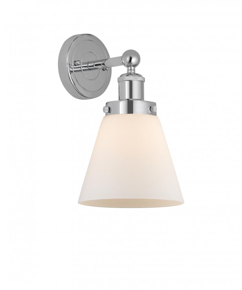 Cone - 1 Light - 6 inch - Polished Chrome - Sconce