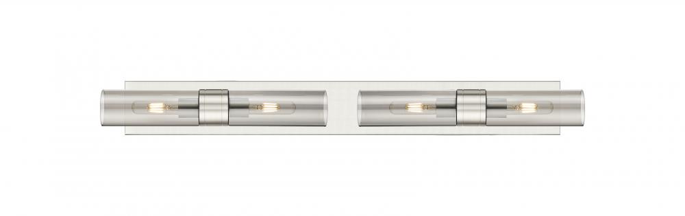 Boreas - 4 Light - 39 inch - Satin Nickel - Bath Vanity Light