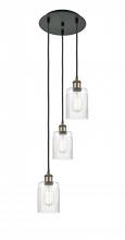 Innovations Lighting 113B-3P-BAB-G342 - Hadley - 3 Light - 11 inch - Black Antique Brass - Cord Hung - Multi Pendant