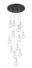 Innovations Lighting 132BK-451-1P-SN-G451-7SDY - Owego - 13 Light - 32 inch - Brushed Satin Nickel - Multi Pendant