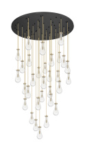Innovations Lighting 160BK-451-1P-CB-G451-5CL - Owego - 31 Light - 60 inch - Champagne Bronze - Multi Pendant