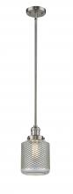 Innovations Lighting 201S-SN-G262 - Stanton - 1 Light - 6 inch - Brushed Satin Nickel - Stem Hung - Mini Pendant