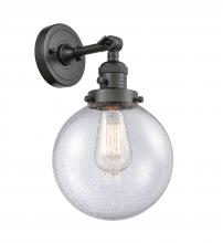 Innovations Lighting 203SW-OB-G204-8 - Beacon - 1 Light - 8 inch - Oil Rubbed Bronze - Adjustable Sconce