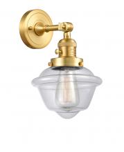Innovations Lighting 203SW-SG-G532 - Oxford - 1 Light - 8 inch - Satin Gold - Sconce