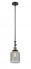 Innovations Lighting 206-BAB-G262 - Stanton - 1 Light - 6 inch - Black Antique Brass - Stem Hung - Mini Pendant