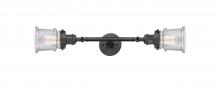 Innovations Lighting 208L-OB-G184S - Canton - 2 Light - 6 inch - Oil Rubbed Bronze - Adjustable Bath Vanity Light