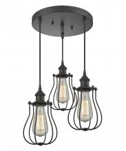 Innovations Lighting 211/3-OB-CE513-OB - Barrington 3 Light Multi-Pendant