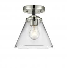 Innovations Lighting 284-1C-BPN-G42 - Cone - 1 Light - 8 inch - Black Polished Nickel - Semi-Flush Mount