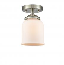 Innovations Lighting 284-1C-SN-G51 - Bell - 1 Light - 5 inch - Brushed Satin Nickel - Semi-Flush Mount