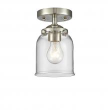 Innovations Lighting 284-1C-SN-G52 - Bell - 1 Light - 5 inch - Brushed Satin Nickel - Semi-Flush Mount