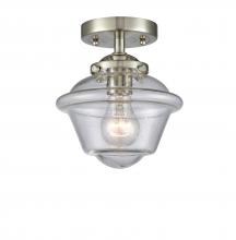 Innovations Lighting 284-1C-SN-G534 - Oxford - 1 Light - 8 inch - Brushed Satin Nickel - Semi-Flush Mount