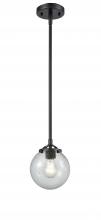 Innovations Lighting 284-1S-OB-G204-6 - Beacon - 1 Light - 6 inch - Oil Rubbed Bronze - Cord hung - Mini Pendant