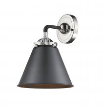 Innovations Lighting 284-1W-BPN-M13-BK - Appalachian - 1 Light - 8 inch - Black Polished Nickel - Sconce