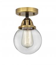 Innovations Lighting 288-1C-BAB-G202-6 - Beacon - 1 Light - 6 inch - Black Antique Brass - Semi-Flush Mount